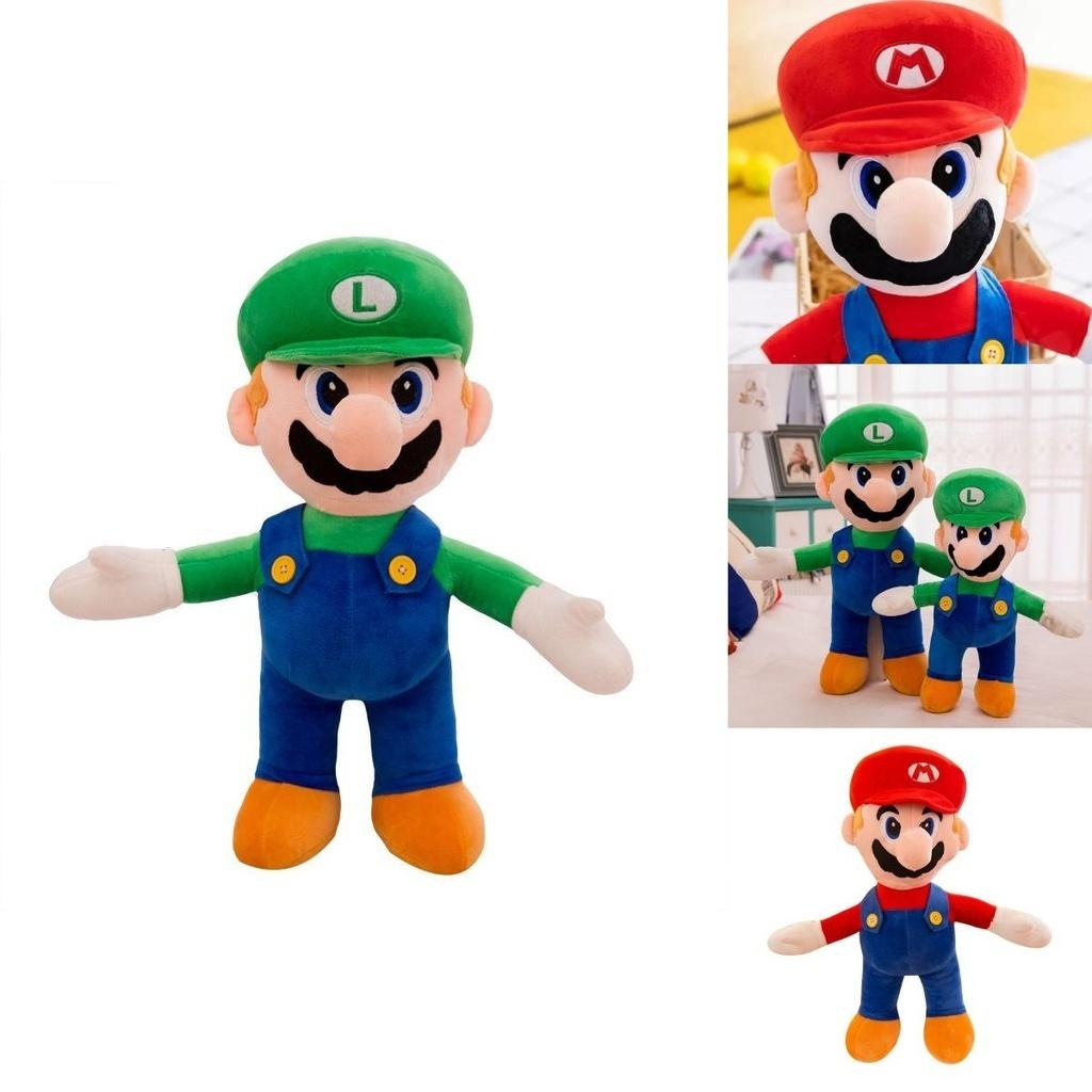 Adorable Mary Plush Toy Cartoon Mario Doll Pillow For Childrens Birthday Gift