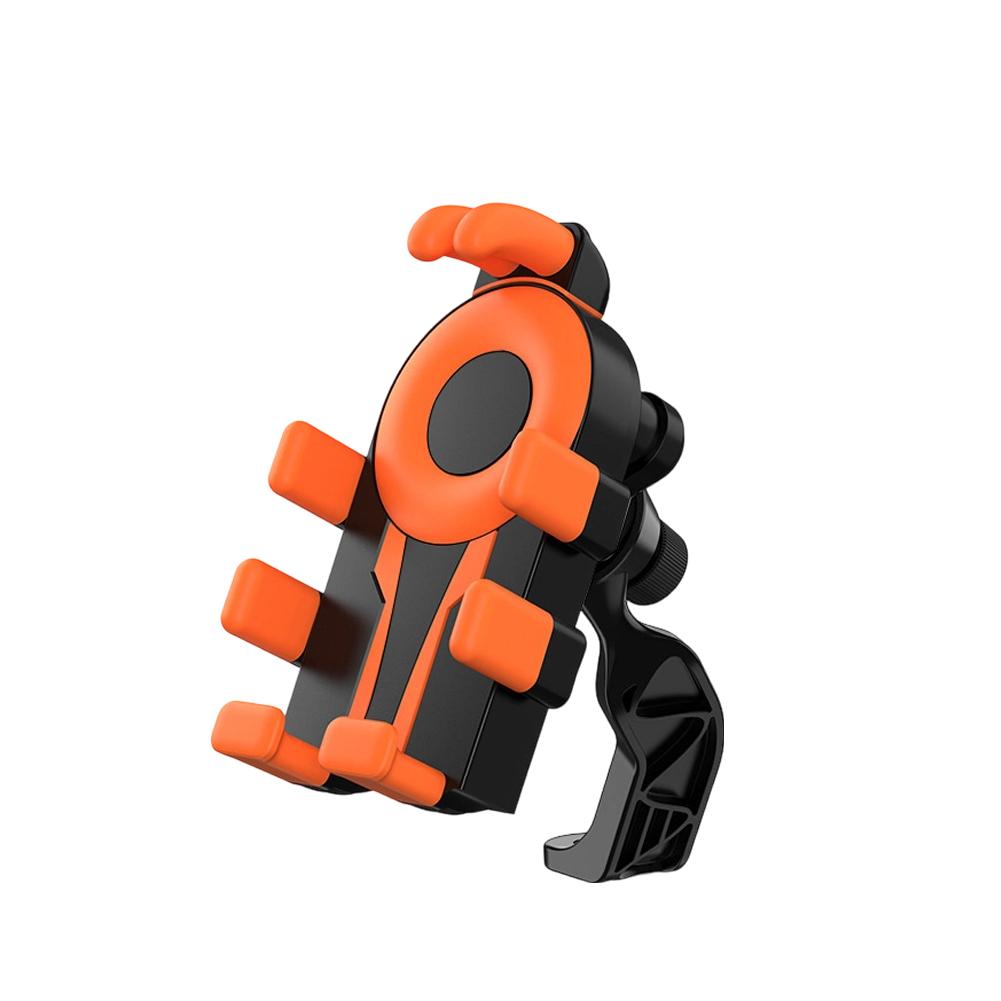 Universal Anti-Shock Motorcycle Phone Mount Vibration Dampening Handlebar Holder for Bicycle GPS Navigation Grip Adjustable