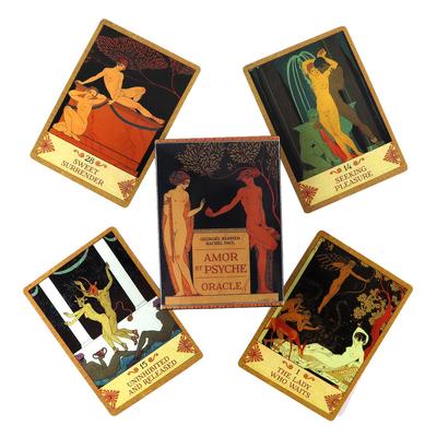 Amor Et Psyche Oracle-kort Fritid Festbordsspel Högkvalitativ spådomssägande tarotlek med PDF-guidebok