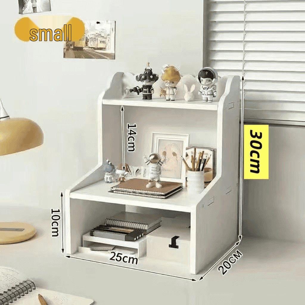 Multi-Layer Desk Organizer for Cosmetics and Office Supplies