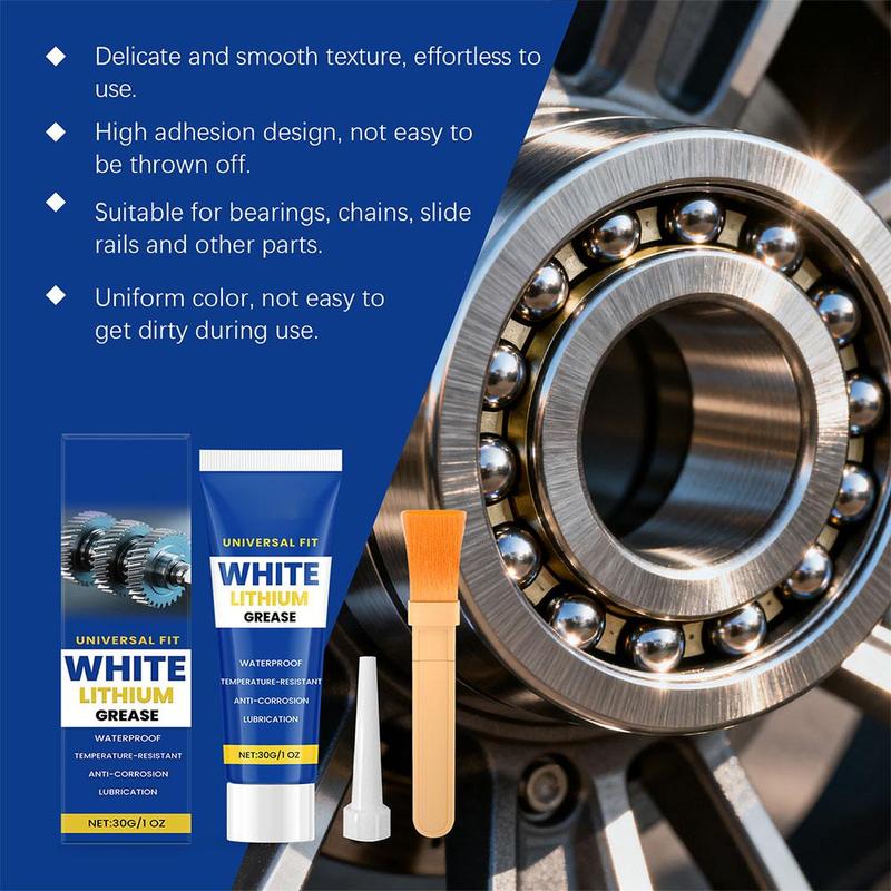 White Grease Lithium High-Temperature Resistance Vehicle Lube Auto Gear Lubricating Cream Automotive Grease Lithium-based Grease