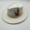 Dragon And Phoenix Top Hat Fashion Bow Top Hat Peach Heart Top Big Brim Beige White Jazz Top Hat