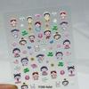 Luminous Chibi Maruko-chan 5D Stereo Nail & Phone Stickers - DIY Cartoon Decoration