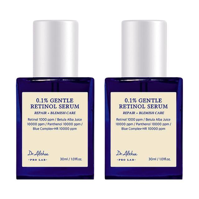 Dr. Althea - 0.1% Gentle Retinol Serum Bundle Set 2pcs