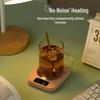 LISM Mug Warmer & Coaster with Glass Cup
