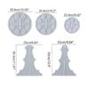 Thicken Epoxy Resin Molds for DIY Coffee Pod Organizer Coffee Pod Holder Resin Silicone Molds for Tea Coaster Kitchen
