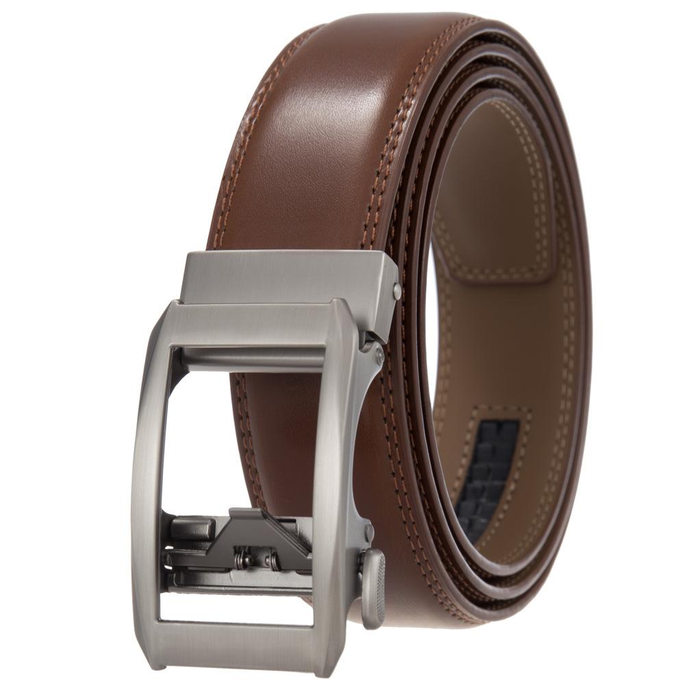 Pánský pásek, Pásek s automatickou sponou, Hovězí pásek pásek Ly36-25468-1