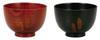 Wooden Soup Bowl Vertical Carving from Pair, (imported Canada) AMJ-5H-101