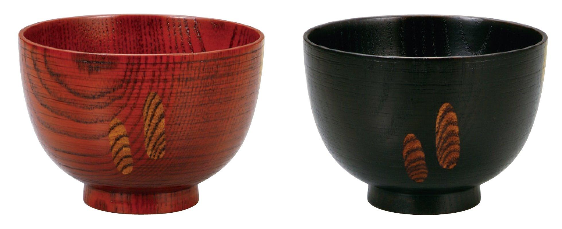 

Деревянная суповая миска, вертикальная резьба из пары, (импортировано Канада) AMJ-5H-101