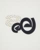 Eiieii Applique Flower Logo Tee [White]