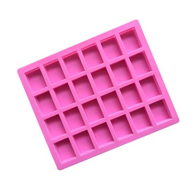 Backform, Eisform, Schokoladenform, 24 gleichmäßige Duftkerzenform, DIY-Backanleitung