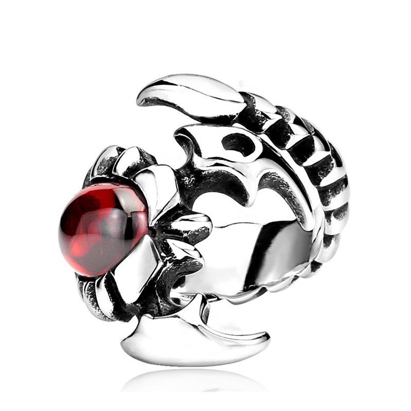 Iron Warrior Personality Trendy Scorpion Open Ring Men's Personalized Gift