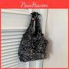 For Bag Yogodlns Women Tote Sequin Shoulder Bag Trendy Large Capacity Hobo Bag Underarm Bag For Work Travel Shopping