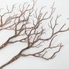 Three pieces of artificial twigs, artificial green plant decorative flower forks, and home landscape decoration ornaments