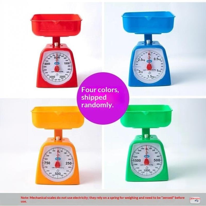 Mechanical Analog Food Weighing Scale High Accuracy Clear Dial No Battery Needed for Home Kitchen Baking Use
