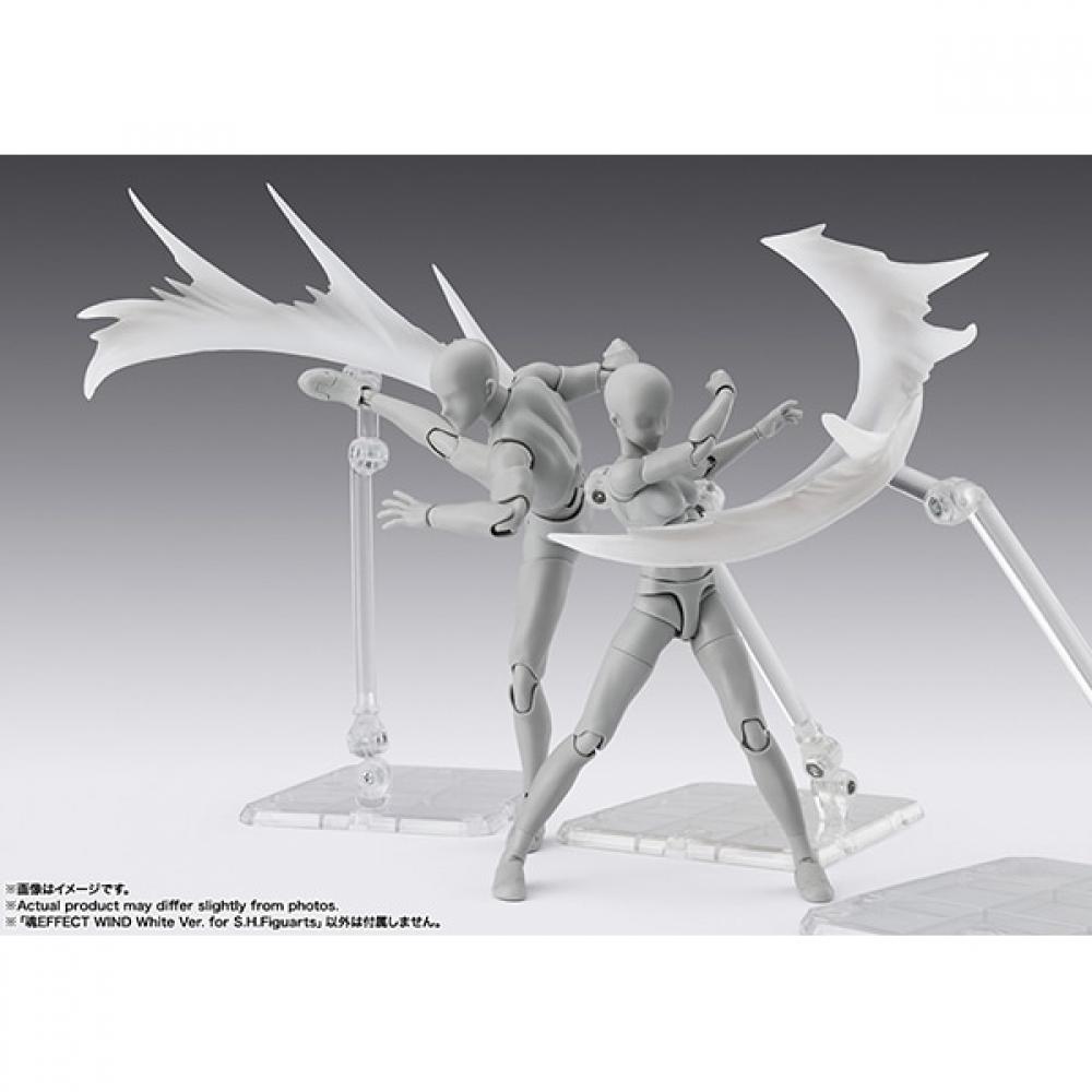 Bandai Spirits Soul Effect Series Wind White Ver. For Shfiguarts [figure Accessory]