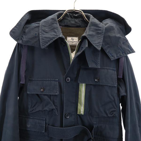 KAPTAIN SUNSHINE Jacket S Navy system made in Japan Men's Used