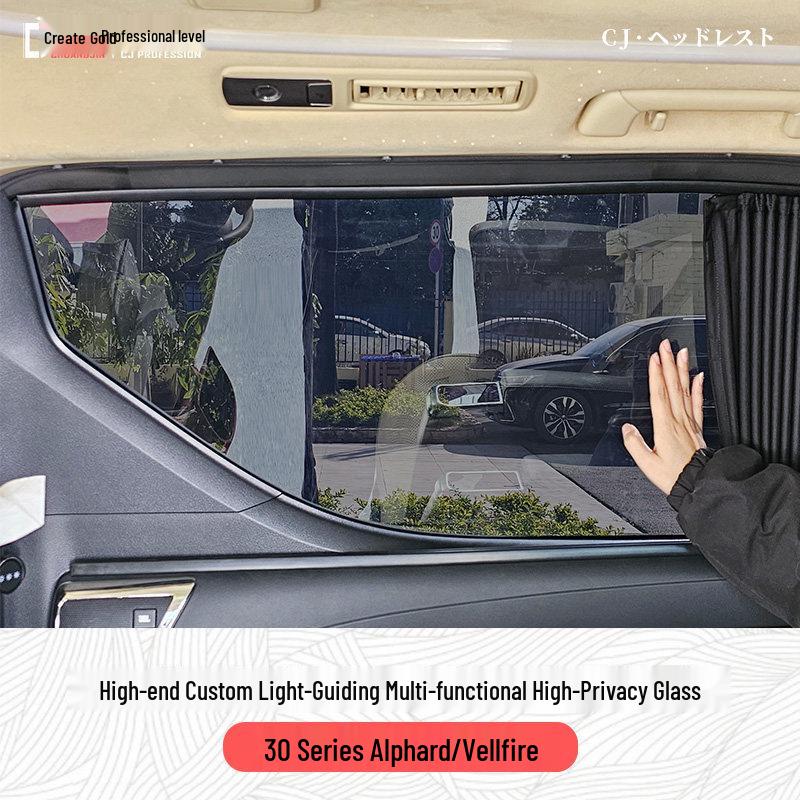 

Toyota 30 Series Alphard Car Sunshade: Privacy Glass, Heat Insulation, Sun Protection