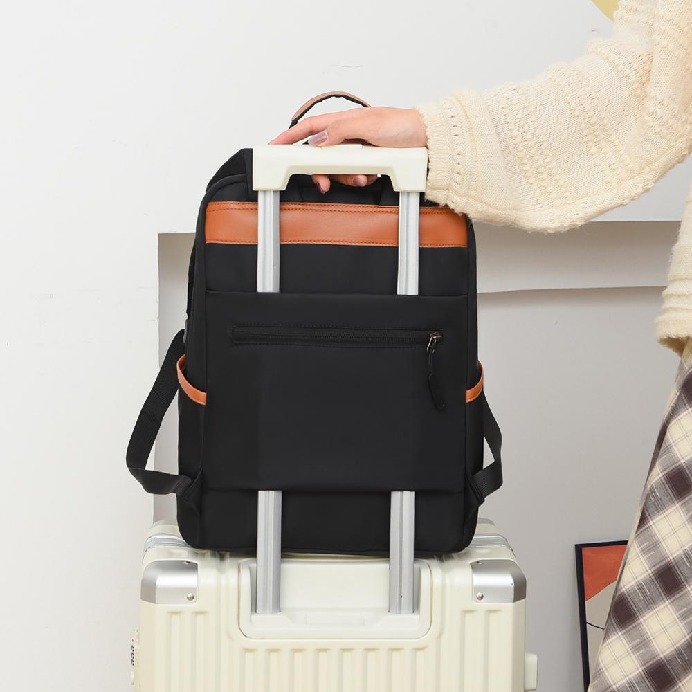 Dámský batoh s velkou kapacitou s diamantovým prošíváním pro služební cesty a vysokou školu – Multifunkční taška přes rameno na notebook