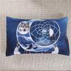 3pcs Moon Wolf Printed Bedding Set Dreamcatcher National Style Guest Room Duvet Cover Set