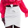 Practical Breathable High Waist Tear Resistant Bow-Knot Ruffle Fashion Ladies Skirt For Work Pencil