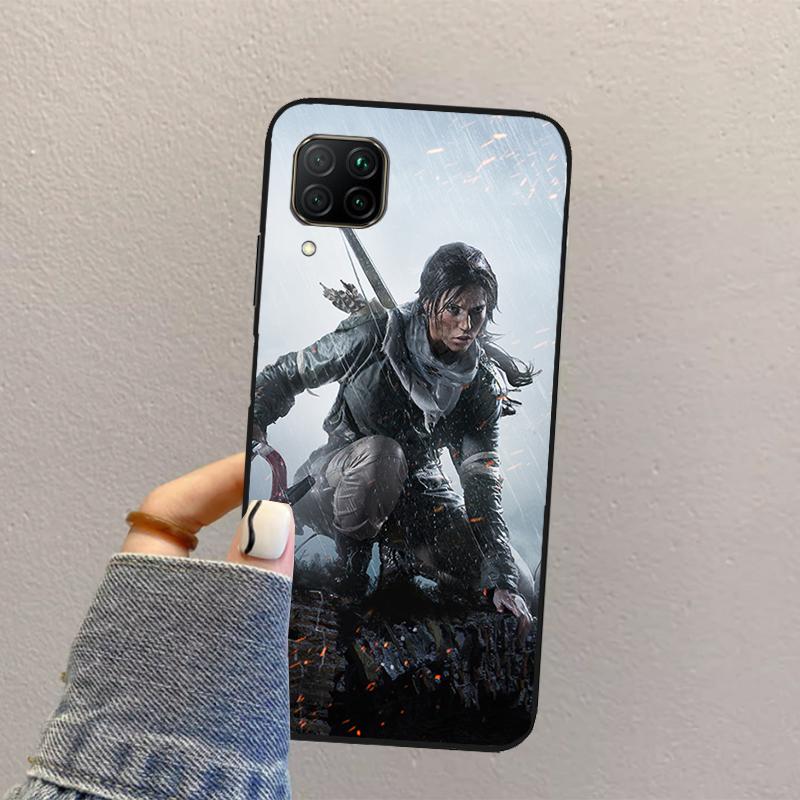 Tomb Raider For Huawei Nova 12s 12i 11i 8i 7i Y73 Y70 Y90 Y60 Y72 Y61 Y91 9 10 SE P30 Pro P40 Lite Case