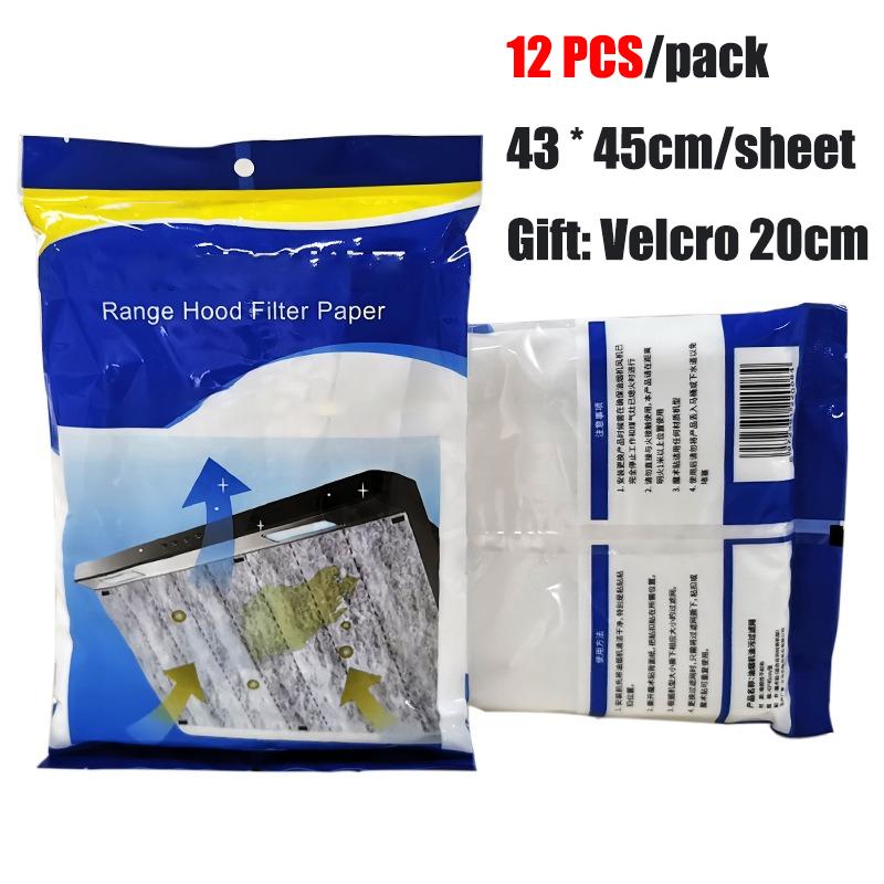 1 Roll/Bag Kitchen Oil Stickers Range Hood Filter Universal Disposable Fit Durable Sticker Protection Kitchen Hood Stickers
