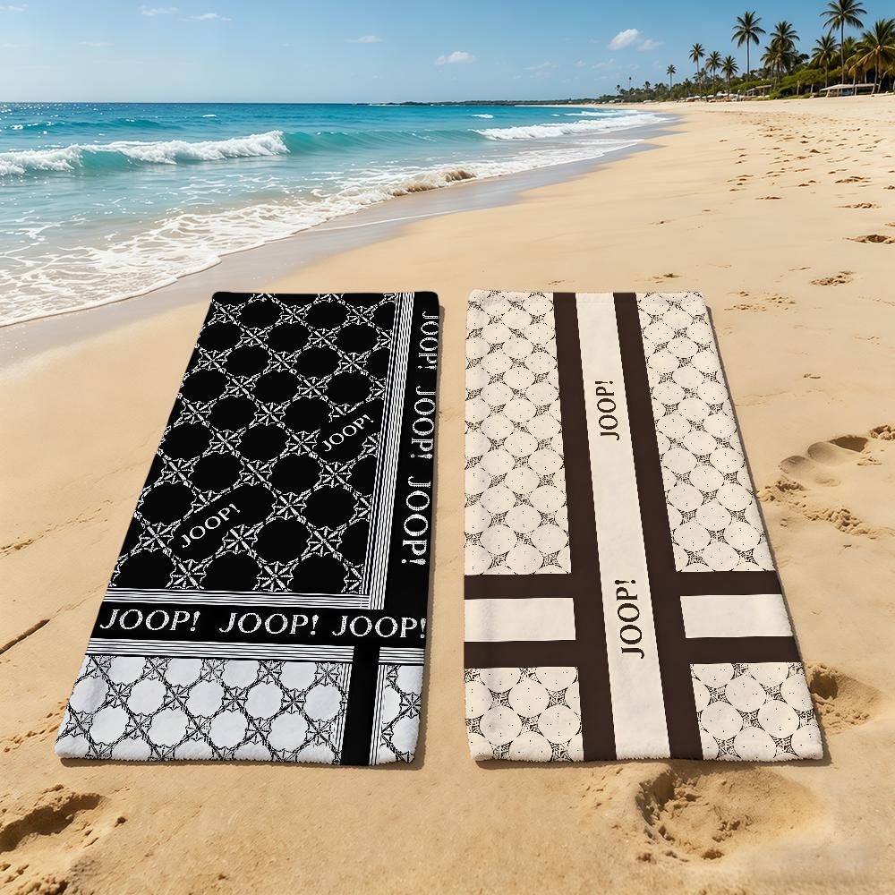 J-JOOP-ES Mode Logo Handtuch Für Outdoor Camping Strandhandtuch Super Saugfähig Schnelltrocknend Sommer Handtuch