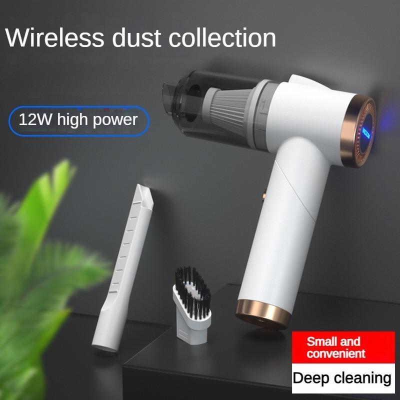Car Cleaner Car Household Wireless High-Power Folding Strong Suction Handheld Small Vacuum Cleaner Car Supplies