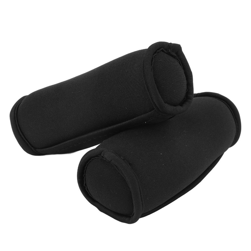 2pcs Soft Shell Material Handheld Soft Dumbbells Hand Strap Dumbbells  Walking Exercise