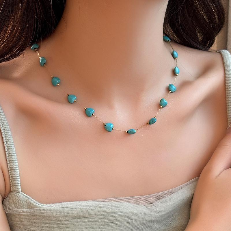 Sweet Dopamine Baroque Pearl Clavicle Necklace - French Fashion Temperament Jewelry for Women