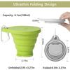 2025 Latest Model Collapsible Cup for Traveling, Silicone Foldable Cup, Camping