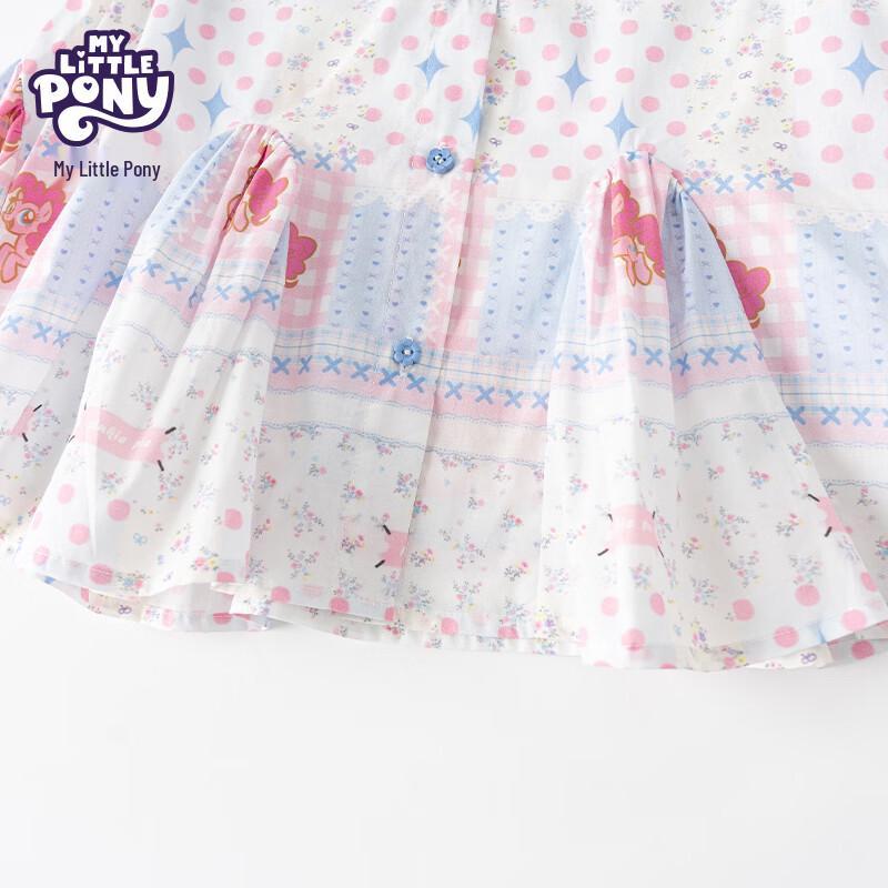 My Little Pony Girls' Sleeveless Cotton Dress Set