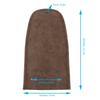 Motorcycle   Bib Cover Artificial Leather Decorative Pad Flame Pattern Fit for XL 883 1200 48