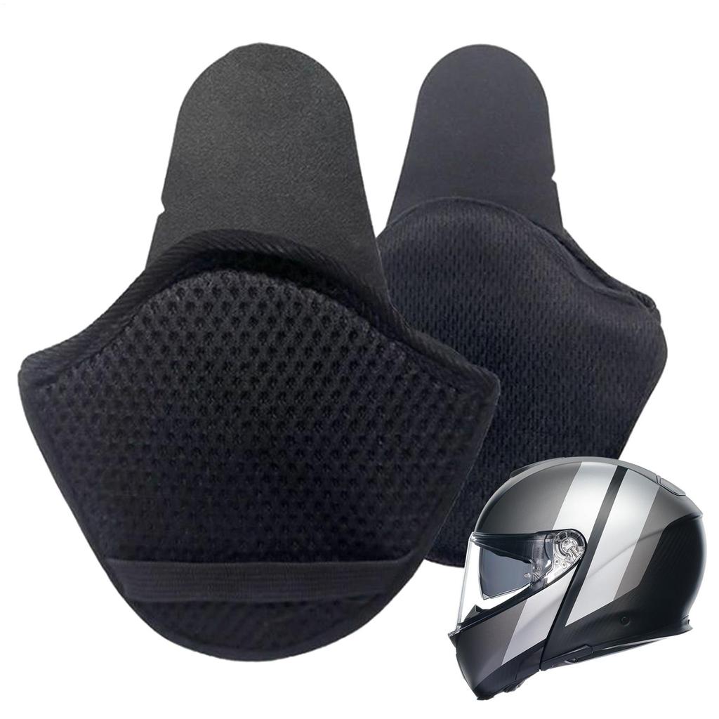Motorcycle Helmet Ear Pads Detachable Winter Ear Warmer Windproof Ear Covers 1 Pair Cold Weather Ear Pads