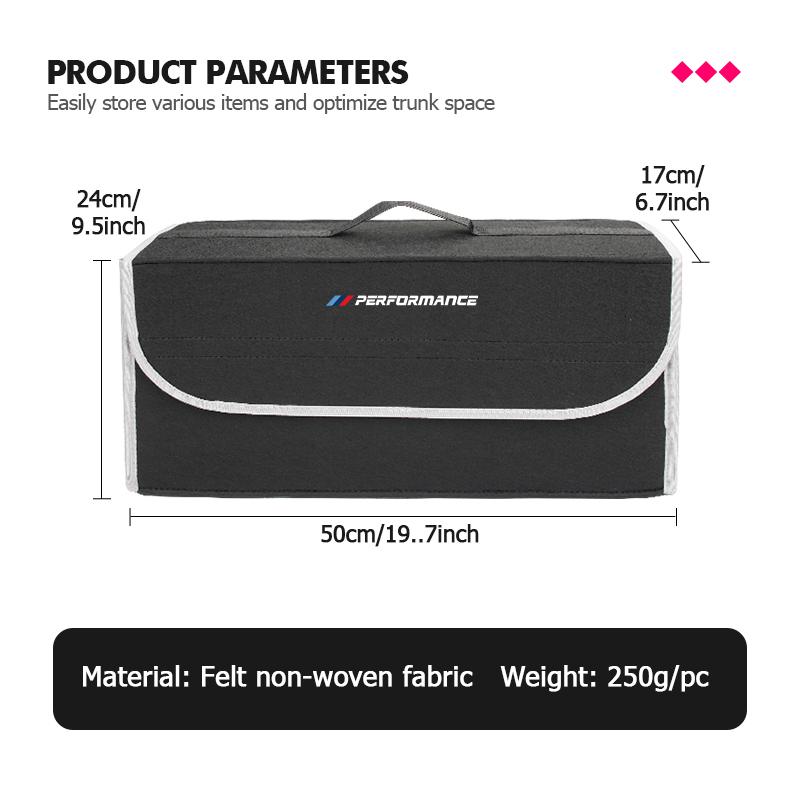 Car Trunk Storage Box Foldable Stowing Tidying Container Bag For BMW E30 E34 E36 E39 E46 E52 E53 E60 E61 E62 E70 E71 E83