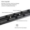 Heavy Duty Photography Lightweight Aluminum Long Arm Quick Release Plate Suitable For Tripod Ballhead 38mm Clamp Adapter