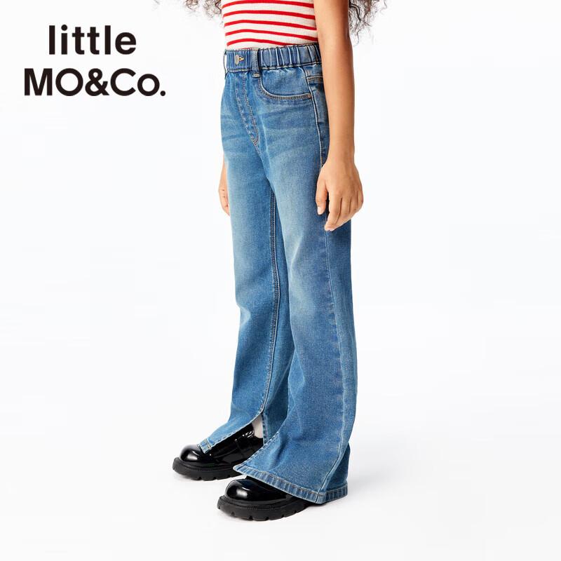 Little MO&Co. Girls  Sweet & Cool Flare Denim Jeans 140
