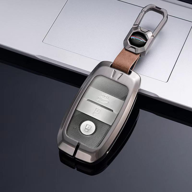 For KIA Rio Rio5 Sportage Ceed Cerato K3 KX3 K4 K5 Sorento Optima Picanto Accessories - Premium Metal Key Cases