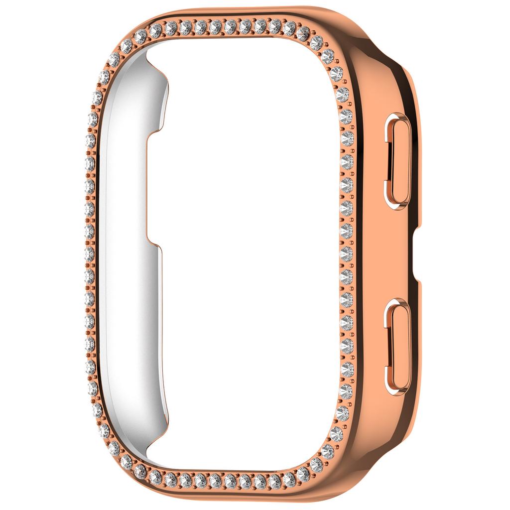 Bling PC Hollow Frame for Amazfit Bip6 (A2435) Smart Watch Diamond Crystal Bumper Protector for Amazfit Bip 6 (A2435) Accessorie