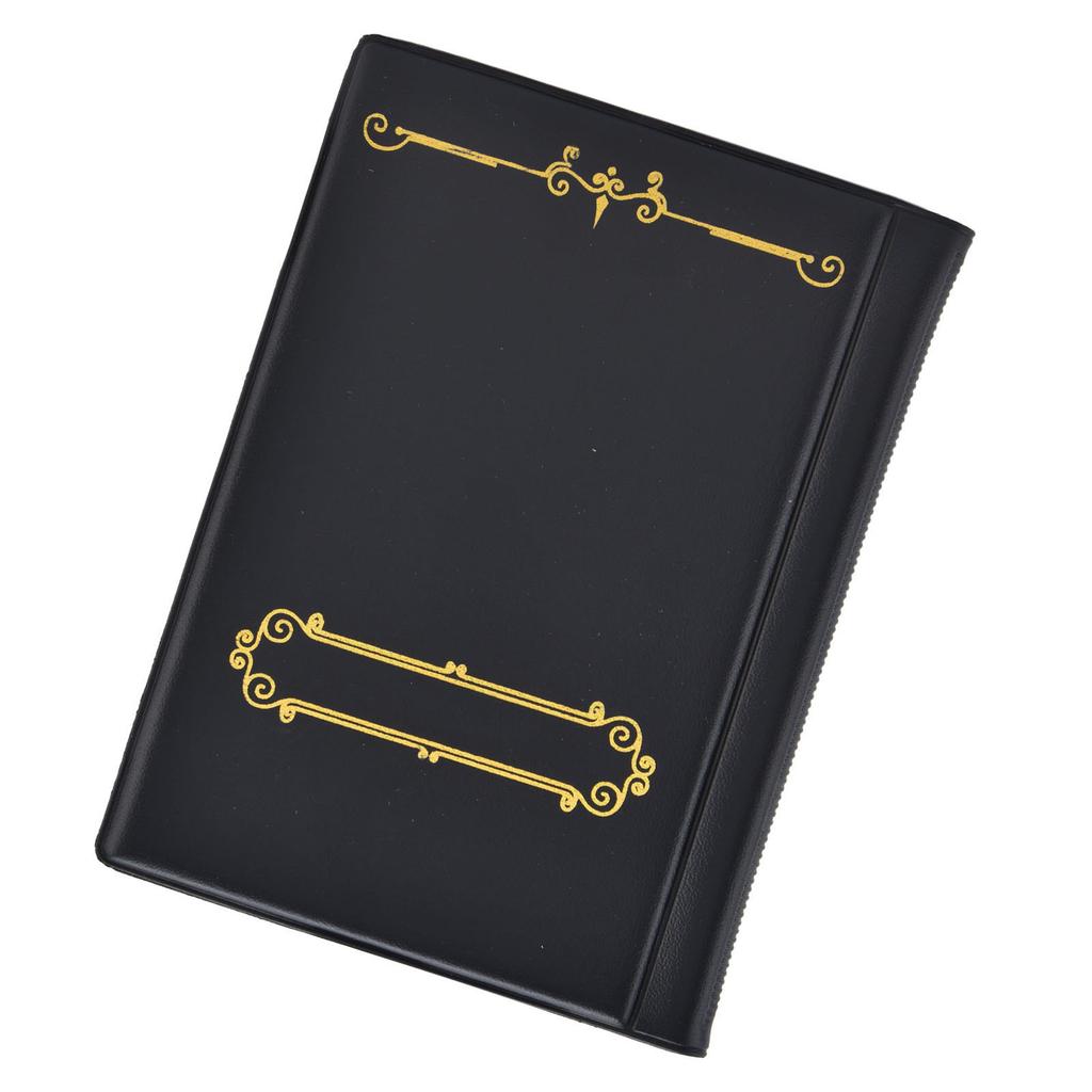 Münzsammlungsbuch Große Kapazität Anti-Rutsch-Design Gute Wasserbeständigkeit 120 Fächer Münzhalter