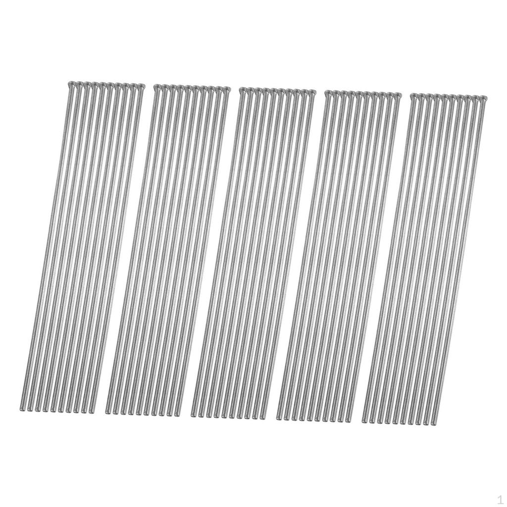 40 Pieces Flat Head Manganese Steel Descaling Pins, Solid Rustproof Accessories, Spare Parts Kit,