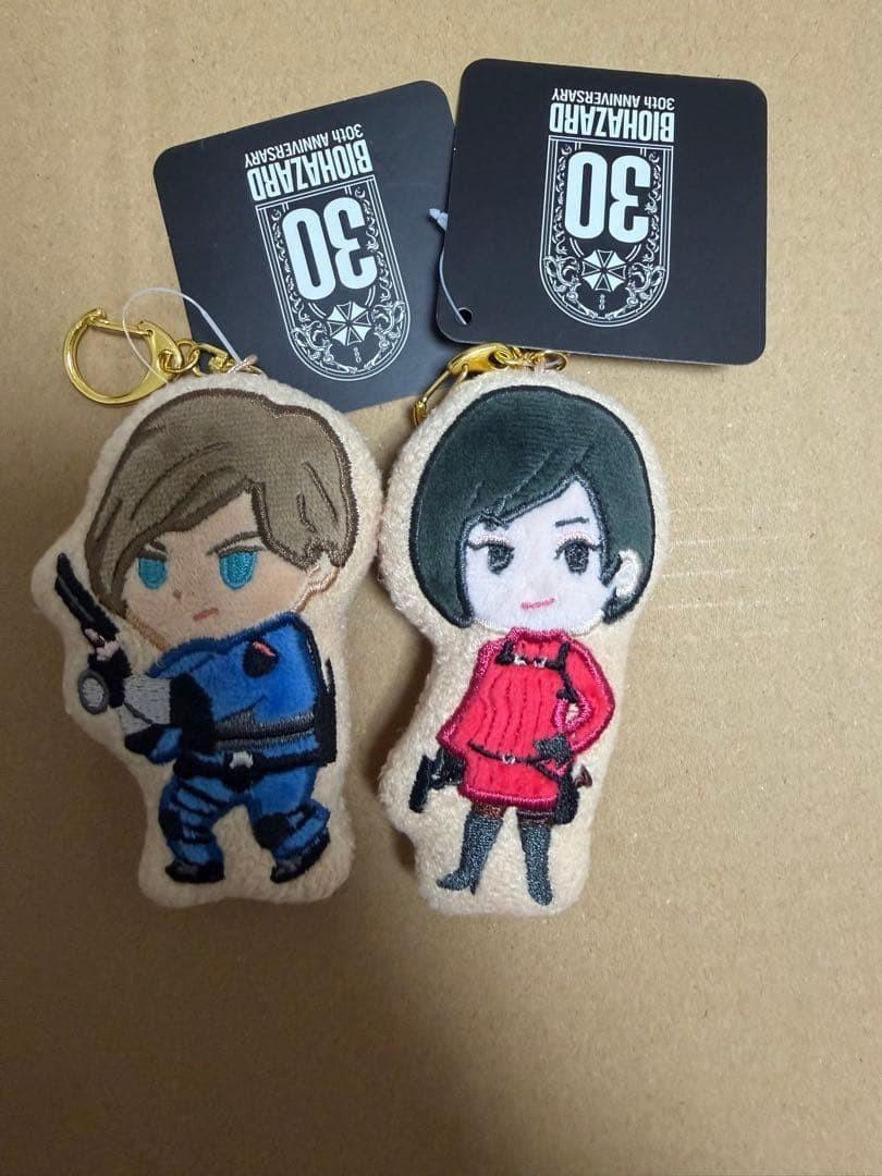 Resident Evil 30th Anniversary Leon Ada Mascot 2-Piece Set