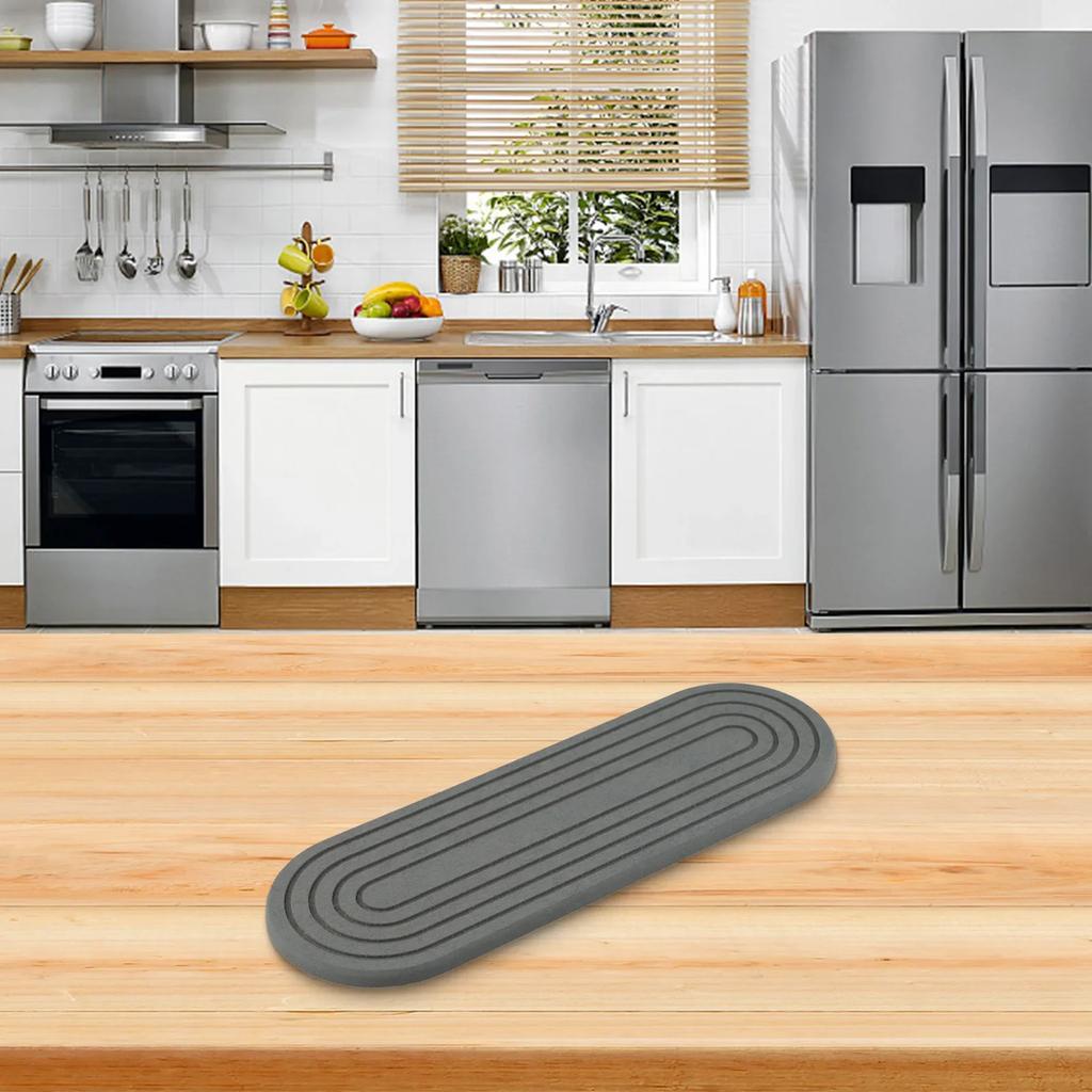 Diatomaceous Earth Drying Mat Bathroom Organizer Drying Caddy Absorbing Mat Multi-Functional Stylish Home Decor