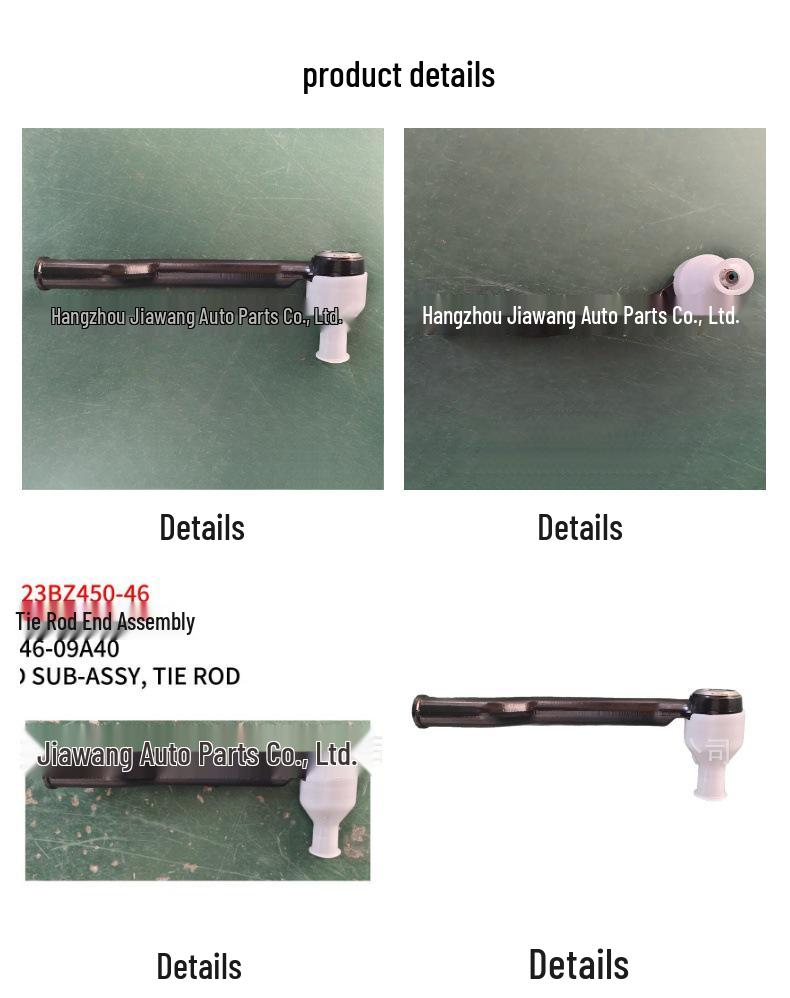 Compatible Outer Tie Rod Ends for Toyota 2023 BZ3: Right 45046-09A40, Left 45047-09470