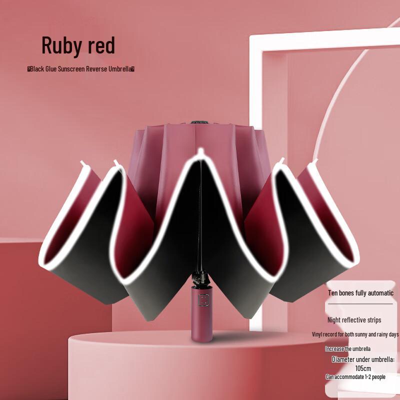 OIMG 10-Rib Full-Automatic Reverse Umbrella