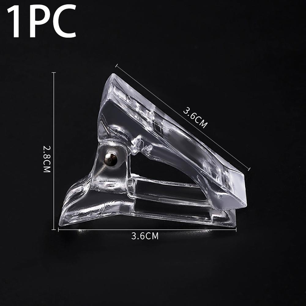 1/5 Pieces – Acrylic Nail Mold Fixing Clips | Polygel Clamps | Extension Gel Shaping Clips | Nail Art Styling Auxiliary Tools
