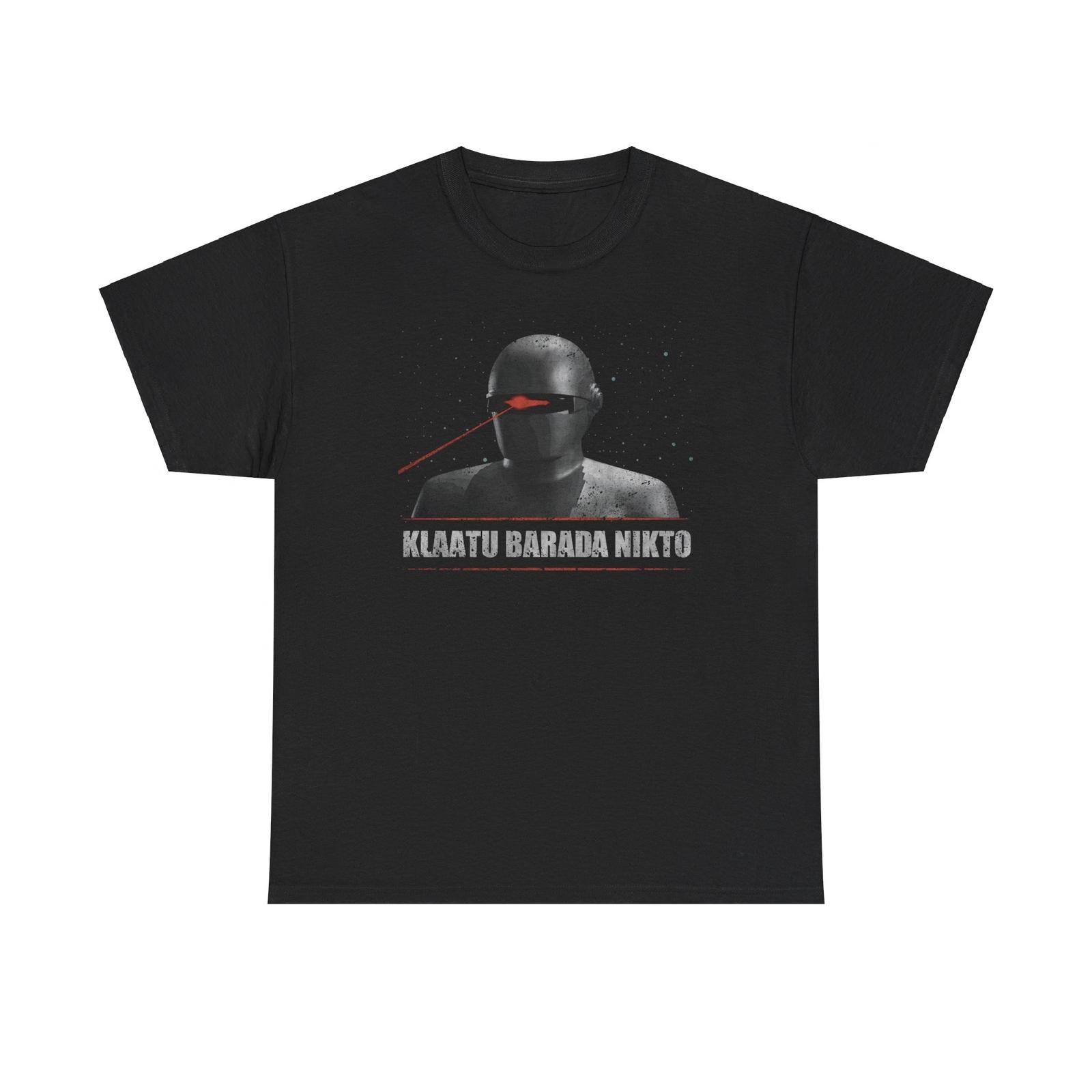 Klaatu Barada Nikto Iconic T-Shirt Unisex T-Shirt XL