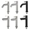 TLXT 304 Stainless Steel Single Cold Basin Faucet with Curved Spout