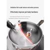AMOS 32cm Pure Titanium Wok with Lid